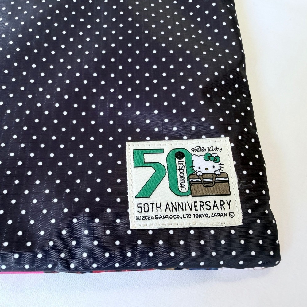 LeSportsac Hello Kitty 50th Anniversary Tote Bag Womens OS Multi Excellent Patch - Picture 8 of 16